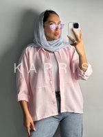 شومیز زنانه قاپدار کد 4606 - Image 6