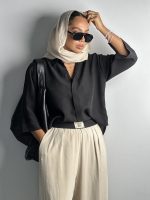 مانتو زنانه استین هشتی کد 1987 - Image 2