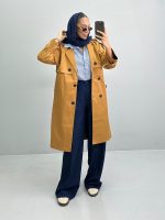 بارونی بلند 6 دکمه کد01034 - Image 4