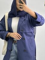 بارونی بلند 6 دکمه کد01034 - Image 2