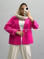 کت زنانه چاپی کد 010200