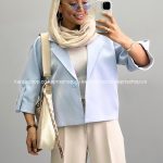 کت زنانه استین پاگن 010198