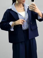 کت زنانه باکسی 010197 - Image 6