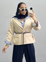 کت زنانه باکسی 010197 - Image 5