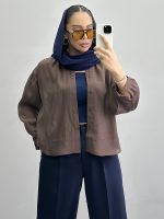 شومیز زنانه سرشانه چین010207 - Image 6