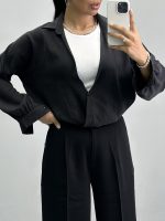 شومیز زنانه تاپ دار 010210 - Image 4