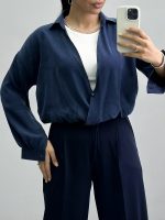 شومیز زنانه تاپ دار 010210 - Image 2