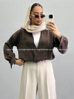 شومیز زنانه تاپ دار 010210