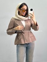 کت زنانه تک دکمه010191