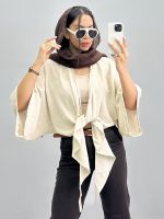 شومیز زنانه گره ای 010247 - Image 3