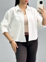 شومیز زنانه پشت ضربدری 010211 - Image 5