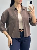 شومیز زنانه پشت ضربدری 010211 - Image 4