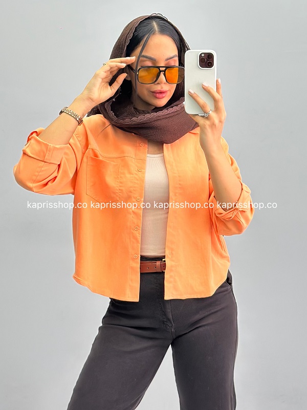 MYNZ9756 شومیز زنانه پشت ضربدری 010211 - Image 1