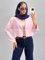 کت زنانه کراپ کاپریس 010244