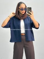 شومیز زنانه بغل دکمه 010254