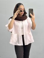 شومیز زنانه شیشه ای 010252 - Image 6
