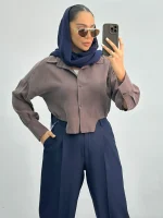 شومیز زنانه دمپاگت 010251 - Image 11