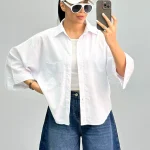 شومیز زنانه مچ گشاد 010257
