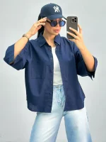 شومیز زنانه مچ گشاد 010257 - Image 7