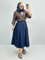 شومیز زنانه مچ گشاد 010257 - Image 8