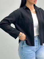 شومیز زنانه ضربدری 010289 - Image 2