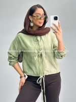 شومیز زنانه جلوبندی 010267