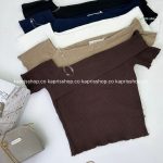 کراپ یقه کج 4204