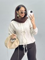 شومیز زنانه جلوبندی 010267 - Image 2