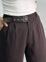 شلوار پارچه ای کمربندی 2671 - Image 2