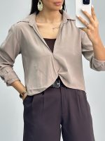 شومیز و کراپ زنانه دوتیکه 010262 - Image 5