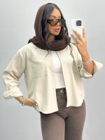شومیز زنانه تک جیب 010280 - Image 5