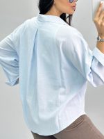 شومیز زنانه لینن 010282 - Image 3