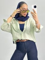 شومیز زنانه زنجیری 010278 - Image 3