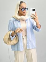 شومیز زنانه زنجیری 010278 - Image 5