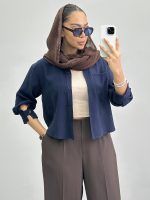شومیز زنانه سیلک 010292 - Image 6