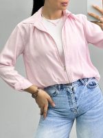 شومیز و کراپ زنانه سیلک010291 - Image 3