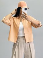 شومیز زنانه جفت دکمه 010296 - Image 6