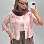 شومیز زنانه پری شیشه ای 010272