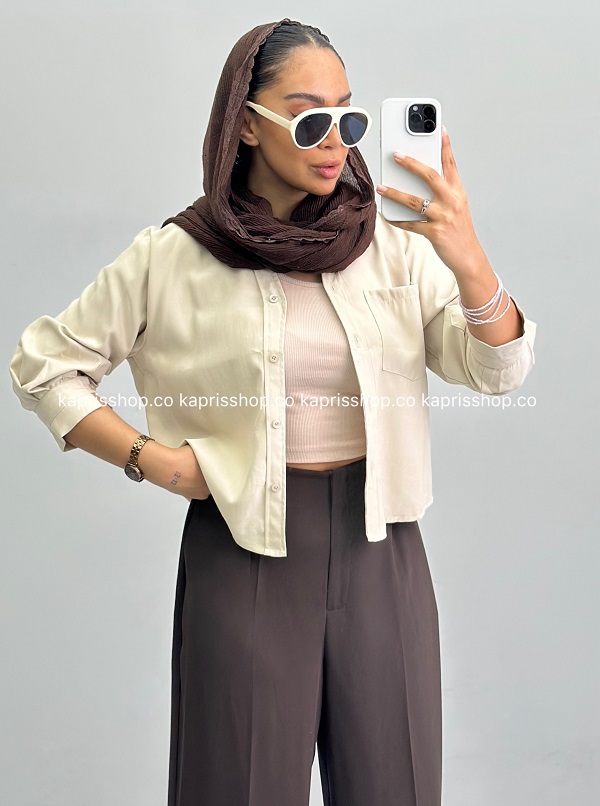 IMG_9289 شومیز زنانه سیلک 010292 - Image 1