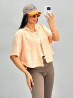 شومیز زنانه پری تک جیب 010284 - Image 6