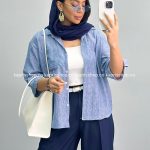 شومیز زنانه استین گت 010269