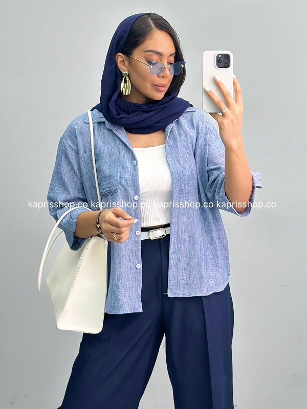 MGOR6942 شومیز زنانه استین گت 010269 - Image 1