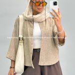 شومیز زنانه لینن 010270