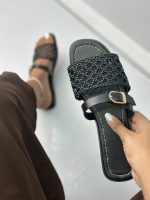 صندل زنانه حصیری 11084 - Image 2