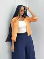 شومیز زنانه شیشه ای 010314 - Image 4