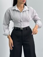 شومیز زنانه پشت بندی 010310 - Image 3