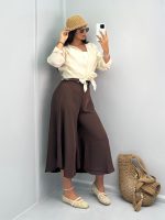 شومیز زنانه پایین گره ۰۱۰۳۰۴ - Image 4