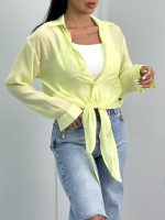 شومیز زنانه پایین گره ۰۱۰۳۰۴ - Image 8
