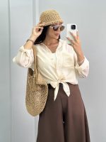 شومیز زنانه پایین گره ۰۱۰۳۰۴ - Image 11