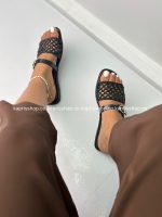 صندل زنانه حصیری 11084